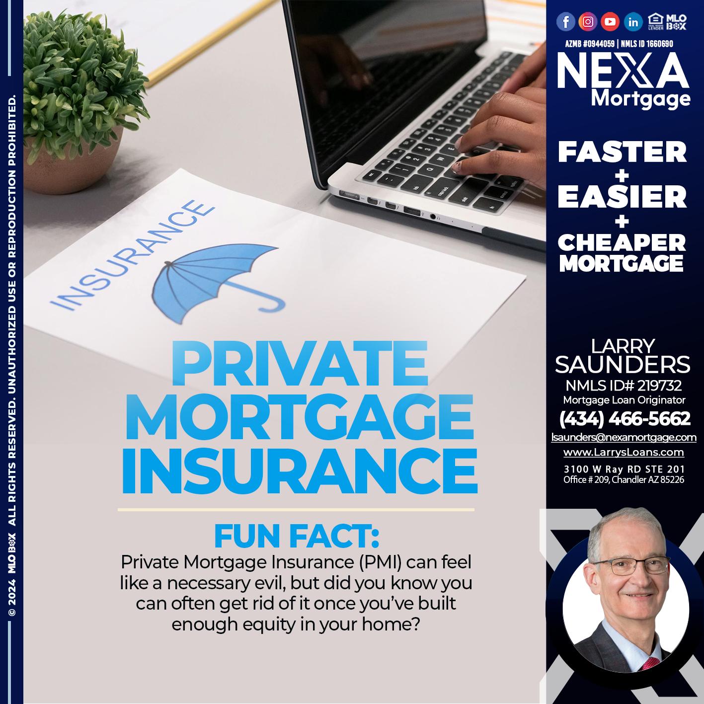 PRIVATE - Larry Saunders -Mortgage Loan Originator