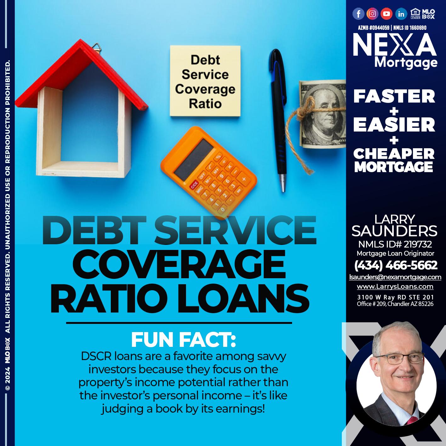 DEBT - Larry Saunders -Mortgage Loan Originator